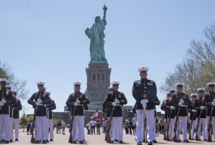 fleet week at liberty state park