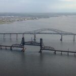 Newark Bay Bridge extension project