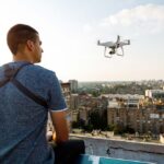 drones roofing