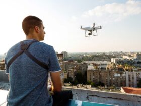 drones roofing