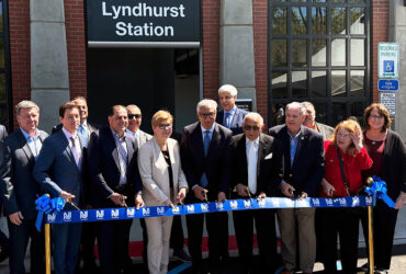 lyndhurst station ribbon cutting