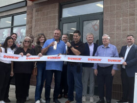 jimmy johns dunkin ribbon cutting