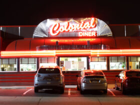 colonial diner exterior, SODA POP ACT NJ, historic, restuarants