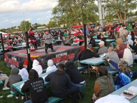 Mexican Cultural Art of Lucha Libre, Meadowlands Racetrack, July 4, acrobatic, aerial, freestyle wrestling, Extreme Dwarfanators Wrestling (EDW)